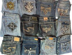 ANGEL AND OTHER MIX BRANDS JEANS (ID 4006)