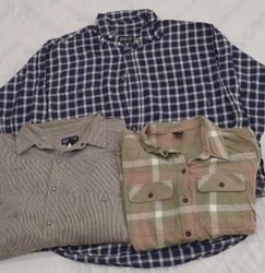 CRZ0401 Vintage Patagonia Everyday Wear Men's Shir..