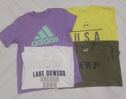 CRZ0417 Vintage Everyday Style Mixed Brand T-Shirt