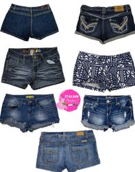 Y2k denim micro shorts