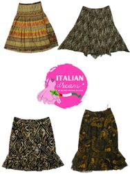Y2K grunge poly skirt