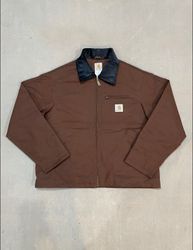 Jaquetas Carhartt Detroit Brown Rework Style