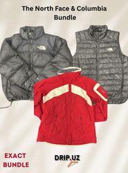 The North Face & Columbia Jaquetas Puffer & Corta-..