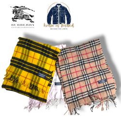 Burberry scarves