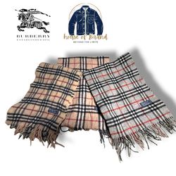 Burberry scarves