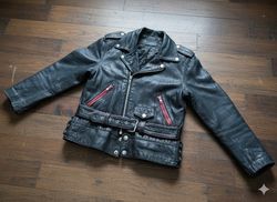 Leather Jackets Biker Style Vintage Y2K AiO-0159