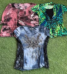 Y2K blouse (2600)
