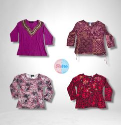 Vintage Italian Look Ladies' Tops (E)