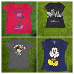 TV 16 - Camisetas estampadas escuras da Disney