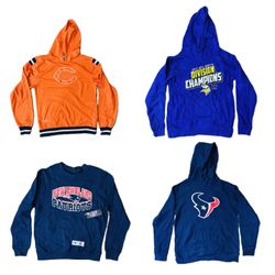 NFL NHL NBA Majestic Hoodie