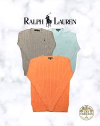Ralph Lauren Cable Knit & Heavy Sweaters (D23)