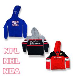 NFL NHl NBA felpa con cappuccio