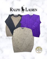 Ralph Lauren Cable Knit & Heavy Sweaters (D25)
