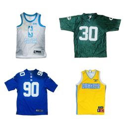 NFL and NBA Jerseys
