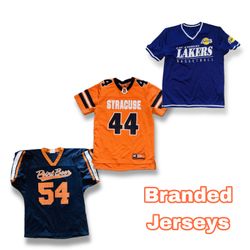 Branded jerseys