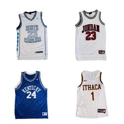 Branded basketball jerseys