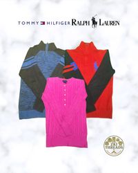 Tommy Hilfiger 1/4 zip & Ralph Lauren 1/4 Zip & Ca..