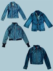 Jaqueta de denim retro (TS:1239)