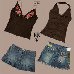 Y2K Boho Grunge Tone Mix and Match (AA-355)