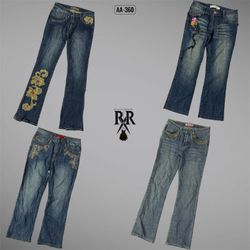 Y2K IT Girl Unique Denim Jeans (AA-360)