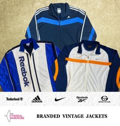 Marken Premium Jacken Nike, Sergio Tacchini, Adida..