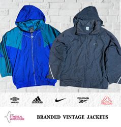 Vintage Mix Brand Jacken Nike, Adidas & andere Mar..