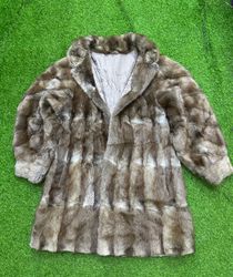 Vestes en fourrure véritable