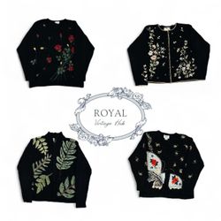 Vintage/ Y2K Fall Bloom Sweaters