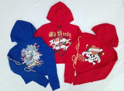 CR5437 Ed Hardy Graphic Wear Classic Hoodie