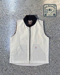 Upcycled Collar Carhartt Vest