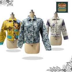 SS25 Upcycled Quilted Jackets