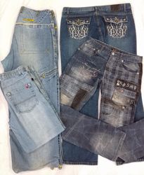 CR5441 Vintage Retro Designer Jeans Bundle