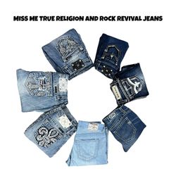 Miss me true religion rock revival jeans