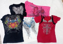 IQ0971 Y2K Retro Vibes Baby Tees