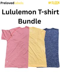 Lululemon T-Shirt Bundle (Wcv: 1020)