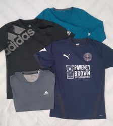 CRZ0461 T-shirt de sport vintage fripé