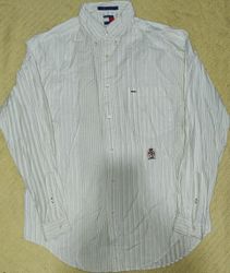 #02 camicie di cotone Tommy Hilfiger