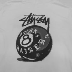 CR676 Rework Style Stussy Print Hoodie