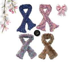 Y2K Fuzzy Scarf