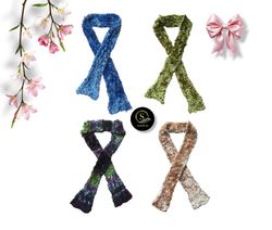 Y2K Fuzzy Scarf
