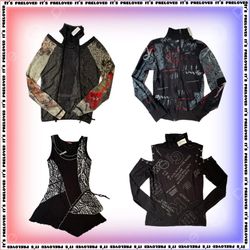 Edgy Cool Girl - Tops, Röcke und Kleider (SS-1498)