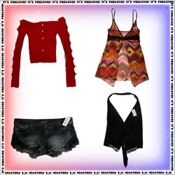 Sexy Siren Kollektion - Tops, Röcke und Kleider (S..
