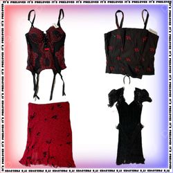 Dunkle Romantik - Tops, Röcke und Kleider (SS-1504..