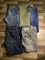 Hip hop baggy jeans