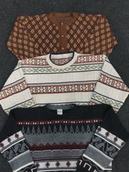 Colourful knitwear