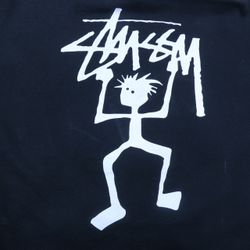 CR680 Rework Style Stussy Print Hoodie