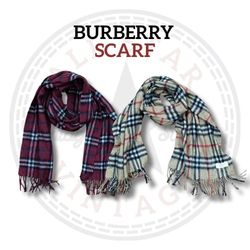 Cachecóis Burberry