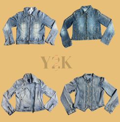 Y2K Denim Jacket Drop (Yv-418)