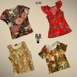 Y2K Pretty GirlSleeveless Mix Tops (AA-365)