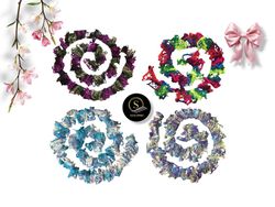 Y2K Crocheted Ruffle Scarf